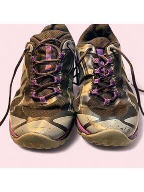 Merrell purple hiking shoes,